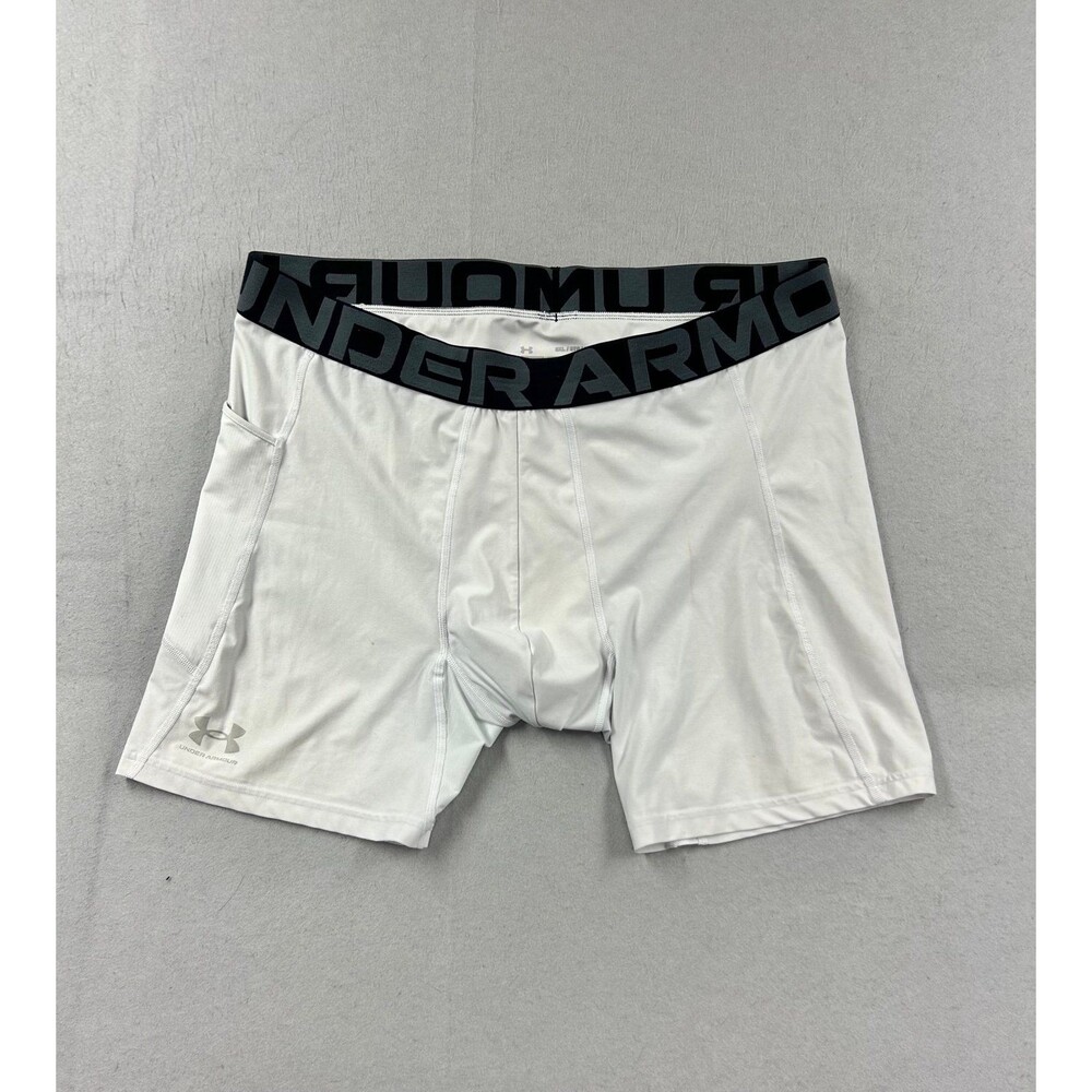 Under Armour Mens Jock Compression Shorts Spandex Tights Pocket 3XL